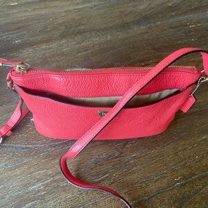 Coach coral colored Crossbody Bag
